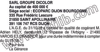 Contenu publication
