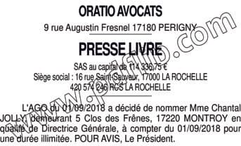 Contenu publication