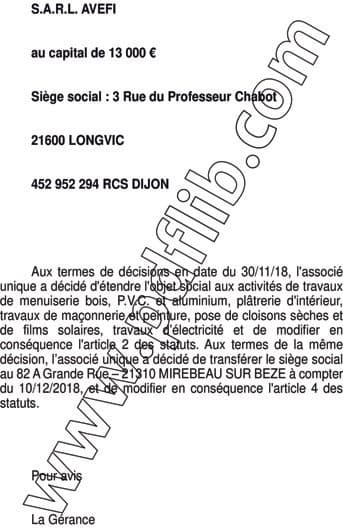 Contenu publication