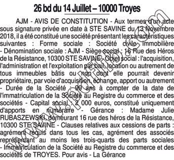 Contenu publication