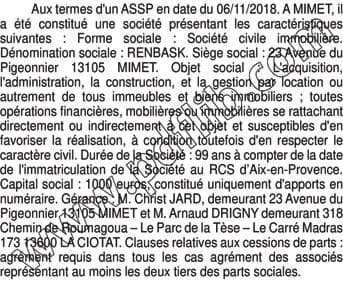 Contenu publication