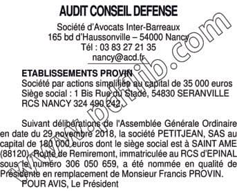 Contenu publication