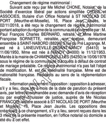 Contenu publication