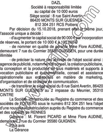 Contenu publication