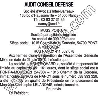 Contenu publication