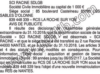 Contenu publication