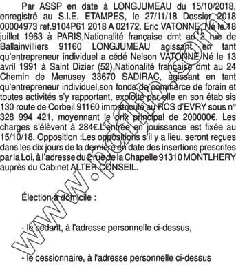 Contenu publication