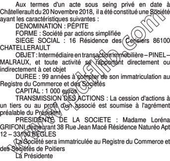 Contenu publication
