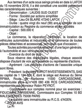Contenu publication