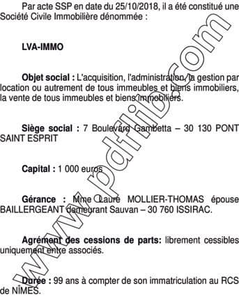 Contenu publication