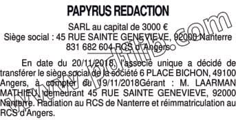 Contenu publication