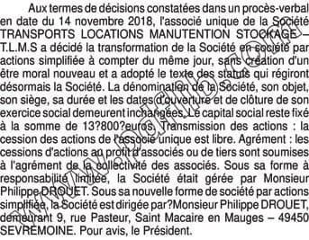 Contenu publication