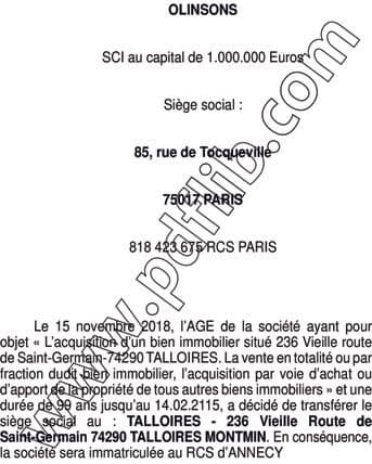Contenu publication