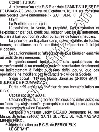 Contenu publication