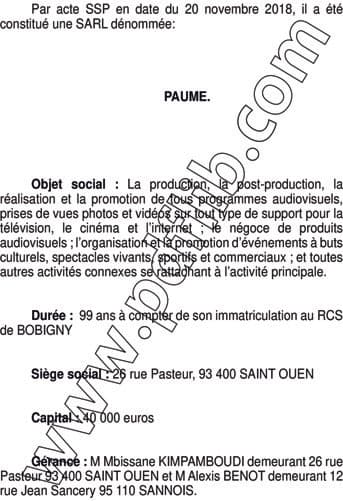 Contenu publication