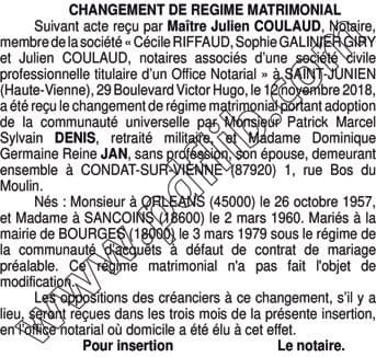 Contenu publication