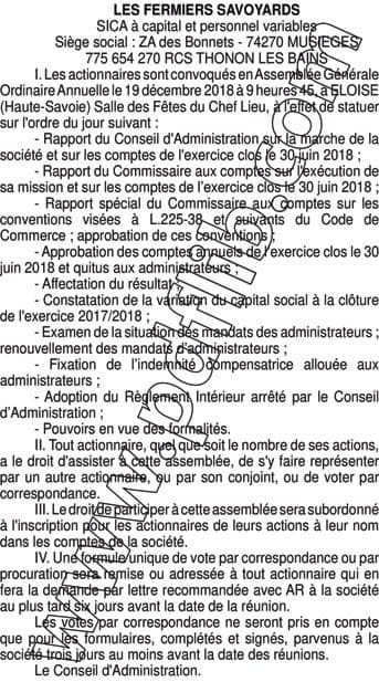 Contenu publication