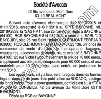 Contenu publication