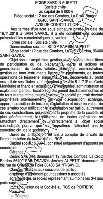 Contenu publication