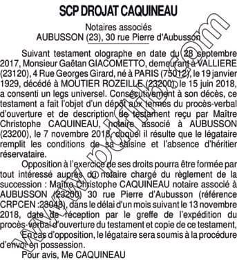 Contenu publication