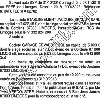 Contenu publication