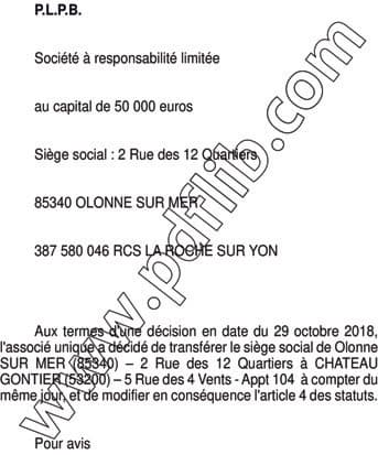 Contenu publication
