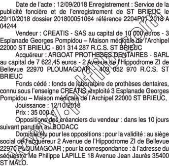 Contenu publication