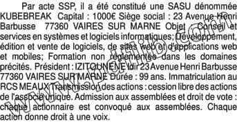 Contenu publication