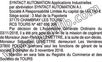 Contenu publication
