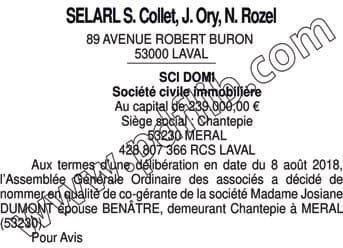 Contenu publication
