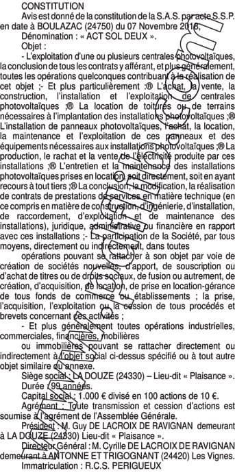 Contenu publication