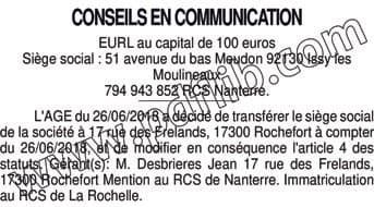 Contenu publication