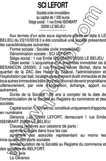 Contenu publication