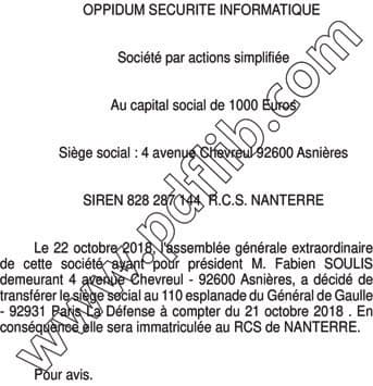 Contenu publication