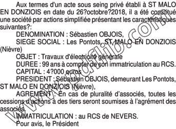 Contenu publication