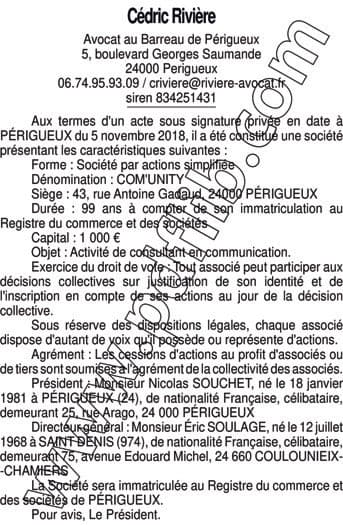 Contenu publication