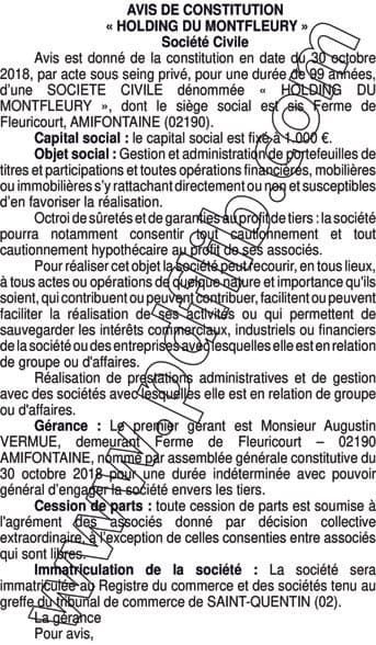 Contenu publication