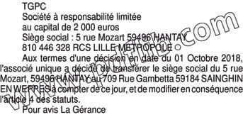 Contenu publication