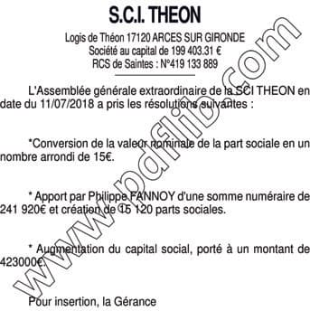Contenu publication