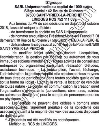Contenu publication