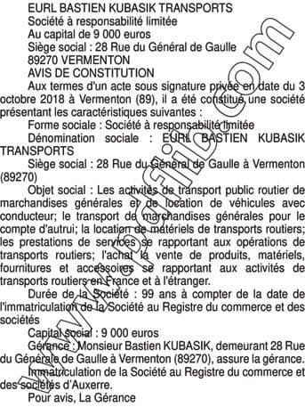 Contenu publication