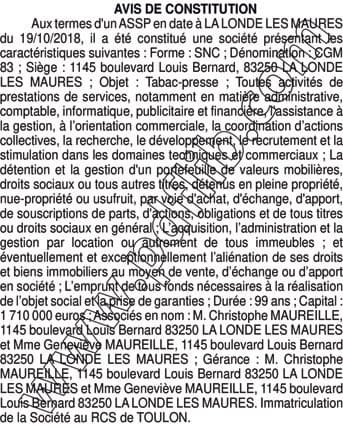 Contenu publication