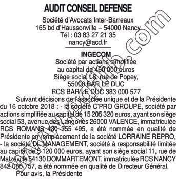 Contenu publication