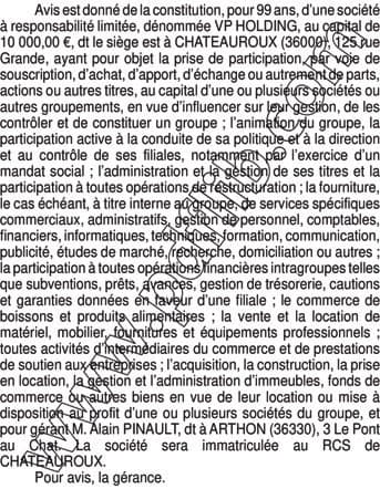 Contenu publication