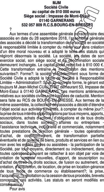 Contenu publication