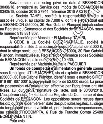 Contenu publication