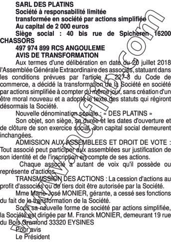 Contenu publication