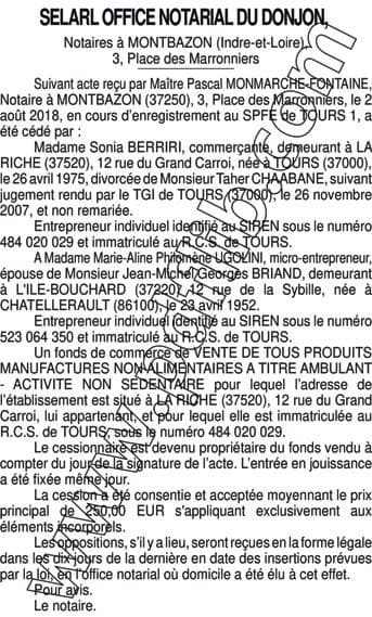 Contenu publication