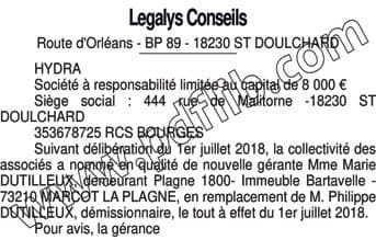 Contenu publication