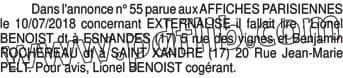 Contenu publication